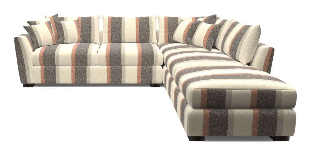 Combi Corner Unit And Footstool LHF