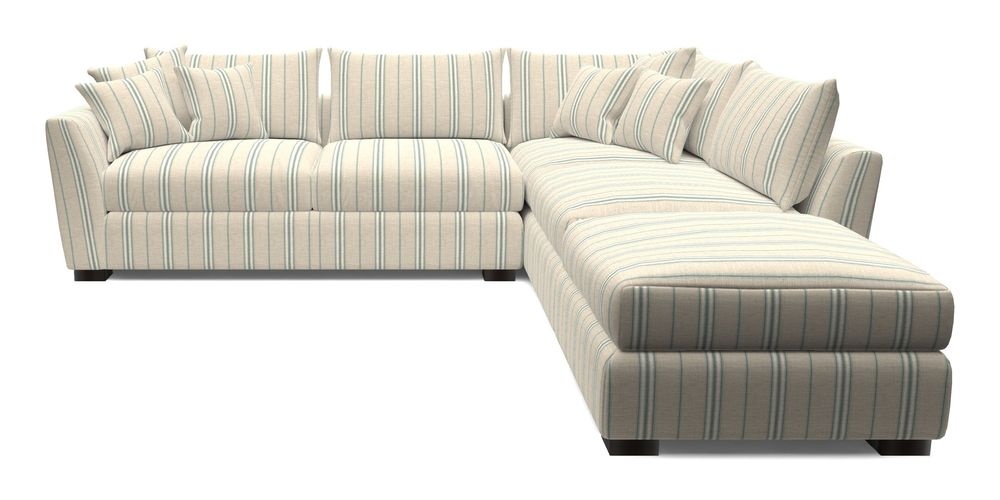 Combi Corner Unit And Footstool LHF