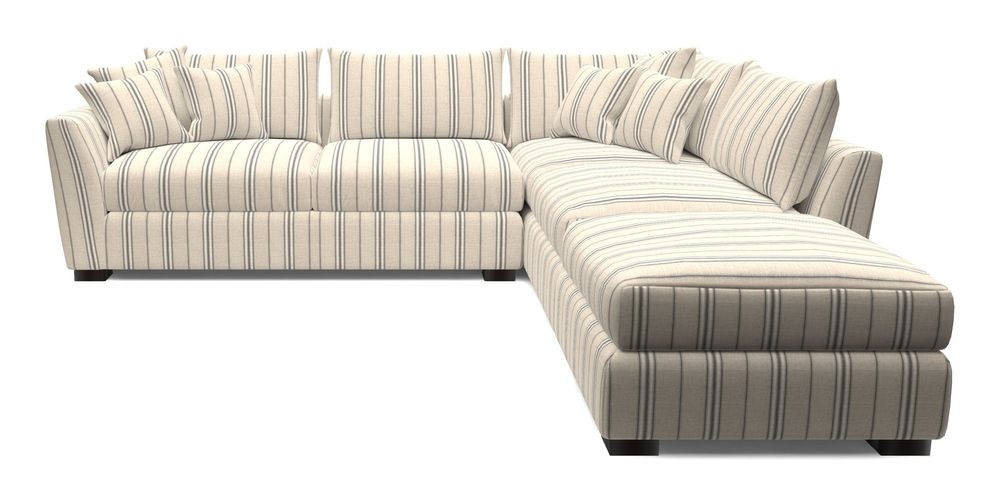 Combi Corner Unit And Footstool LHF