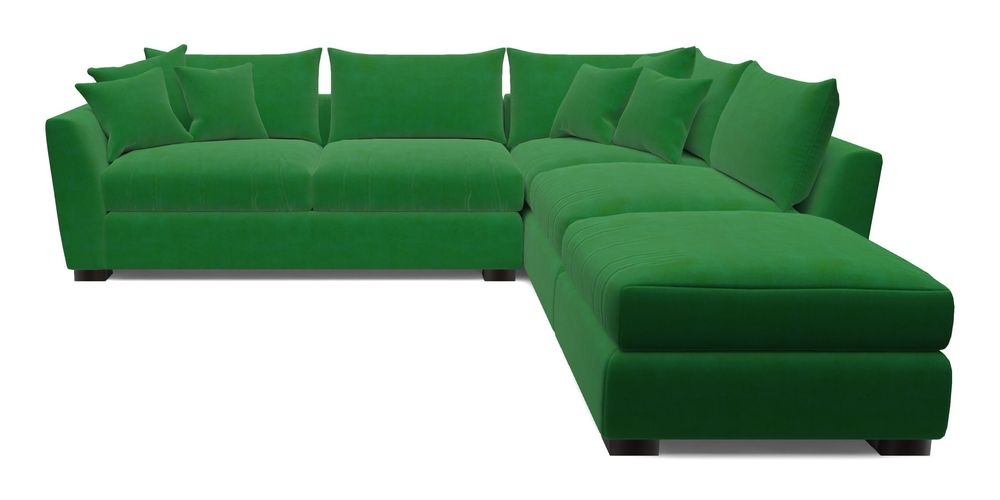 Combi Corner Unit And Footstool LHF