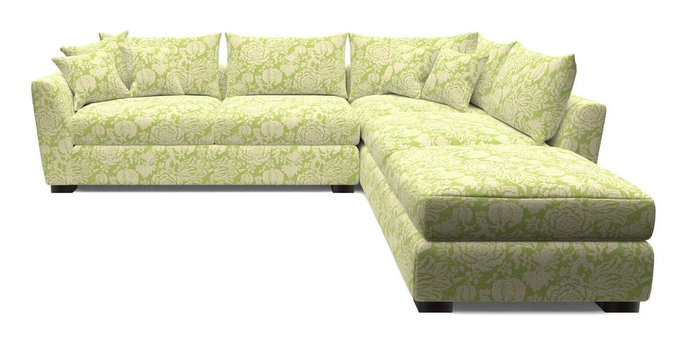 Combi Corner Unit And Footstool LHF