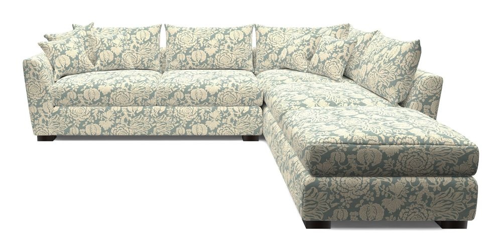 Combi Corner Unit And Footstool LHF