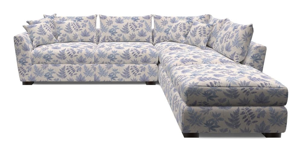 Combi Corner Unit And Footstool LHF