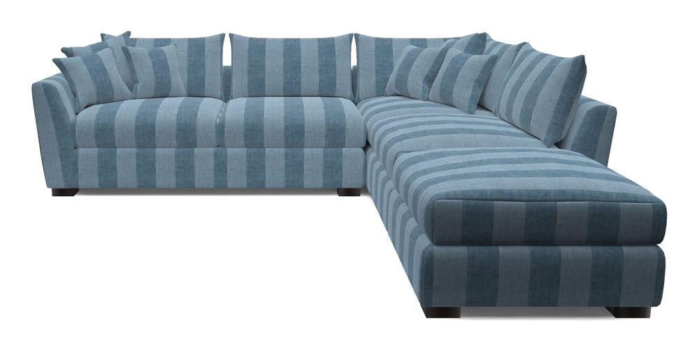 Combi Corner Unit And Footstool LHF