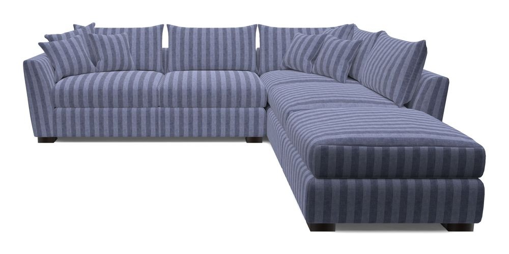 Combi Corner Unit And Footstool LHF