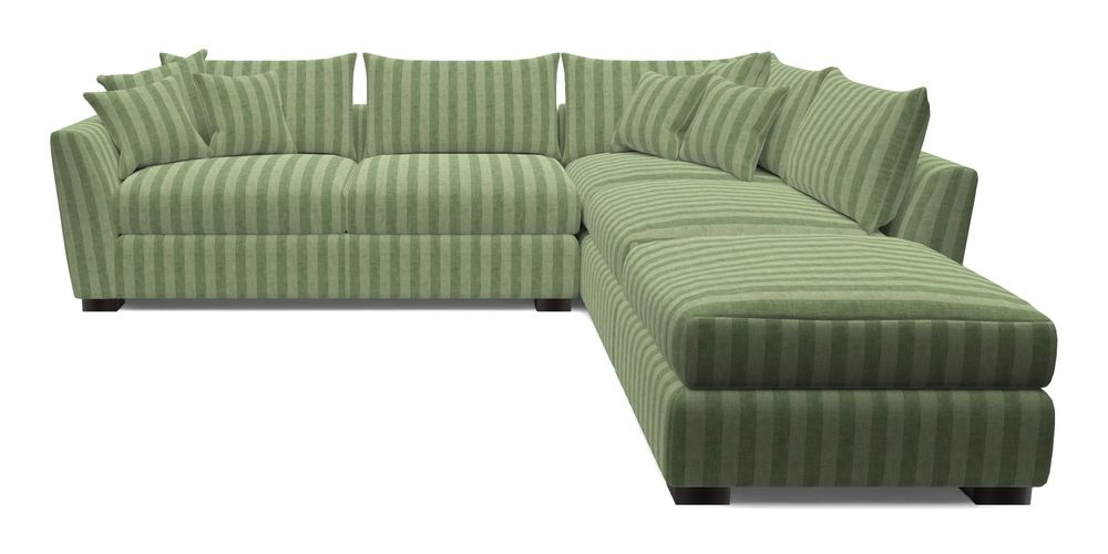 Combi Corner Unit And Footstool LHF