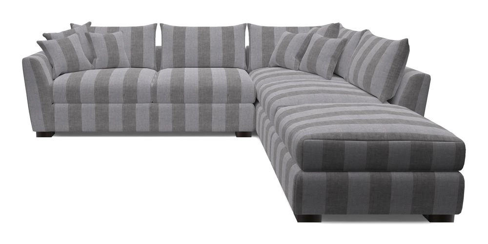 Combi Corner Unit And Footstool LHF