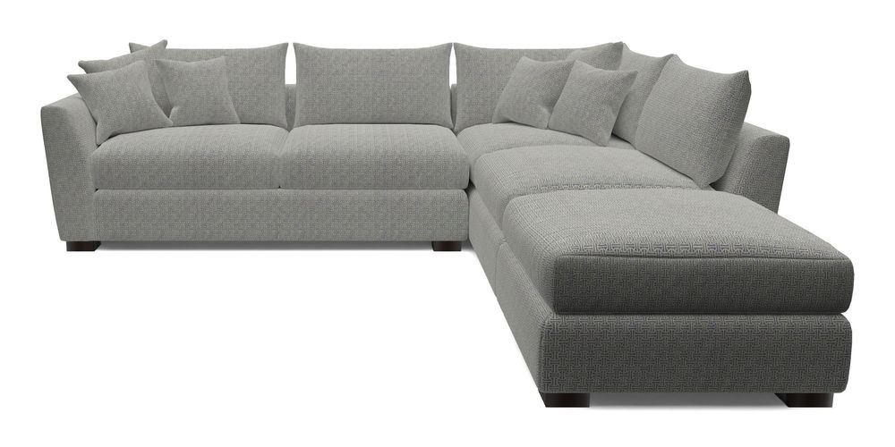 Combi Corner Unit And Footstool LHF