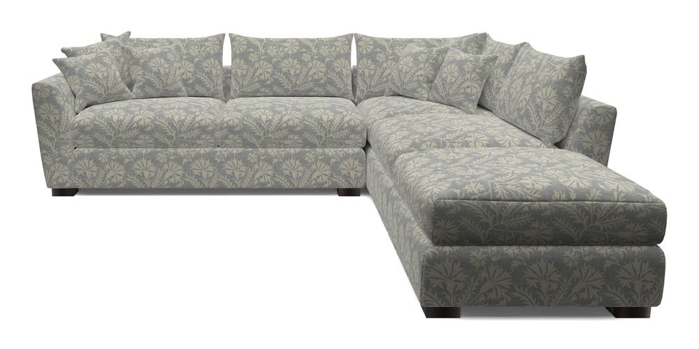 Combi Corner Unit And Footstool LHF