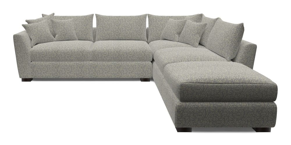 Combi Corner Unit And Footstool LHF