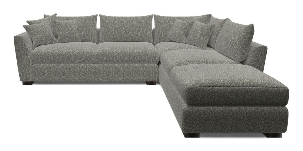 Combi Corner Unit And Footstool LHF