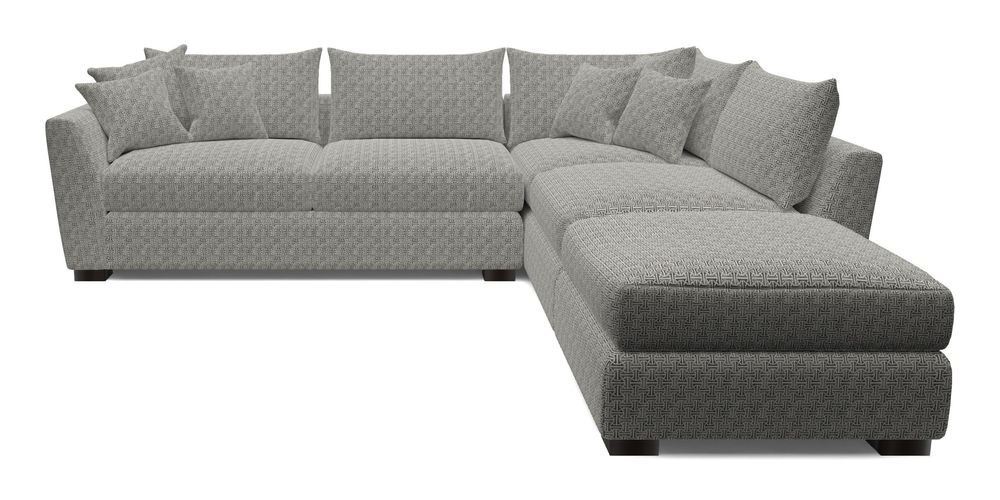 Combi Corner Unit And Footstool LHF