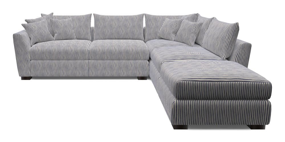 Combi Corner Unit And Footstool LHF