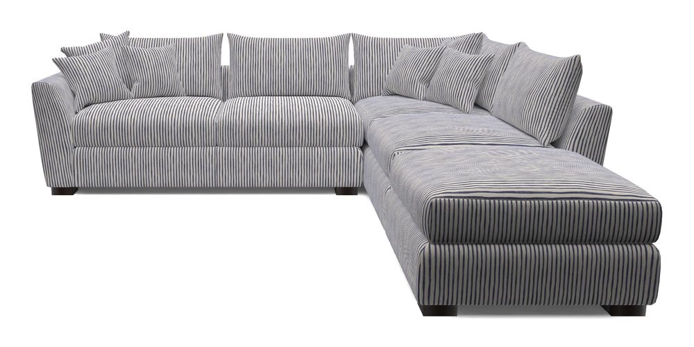 Combi Corner Unit And Footstool LHF