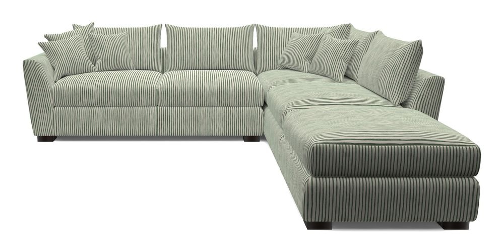 Combi Corner Unit And Footstool LHF