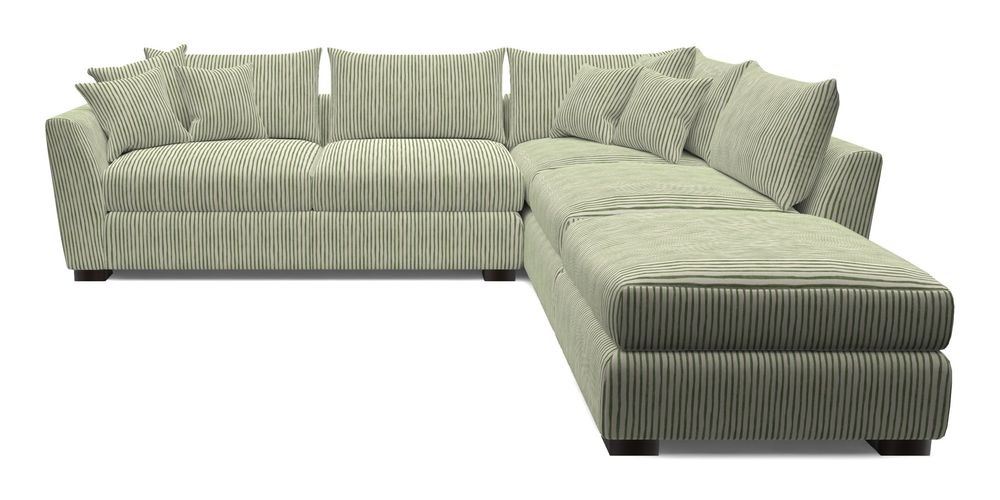 Combi Corner Unit And Footstool LHF