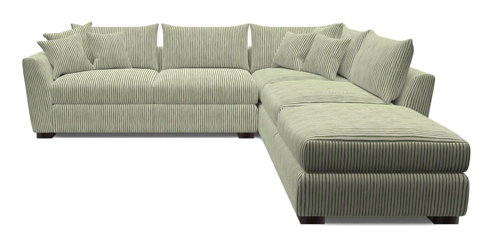 Combi Corner Unit And Footstool LHF