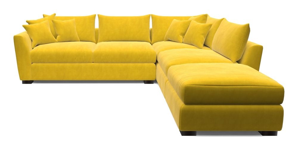 Combi Corner Unit And Footstool LHF