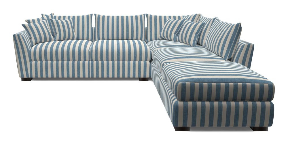 Combi Corner Unit And Footstool LHF