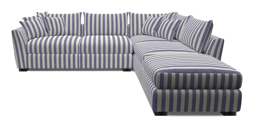 Combi Corner Unit And Footstool LHF