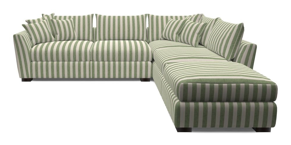 Combi Corner Unit And Footstool LHF