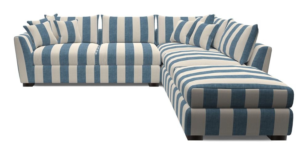 Combi Corner Unit And Footstool LHF