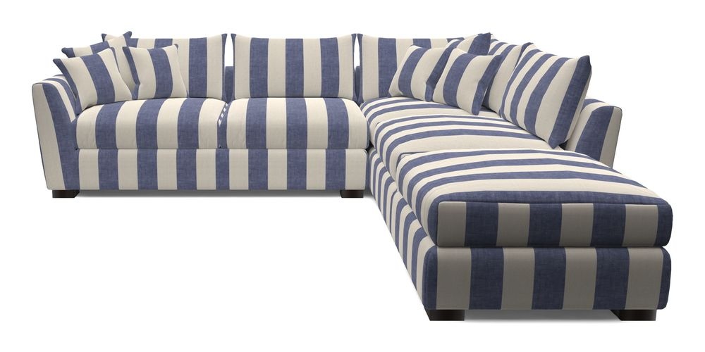 Combi Corner Unit And Footstool LHF