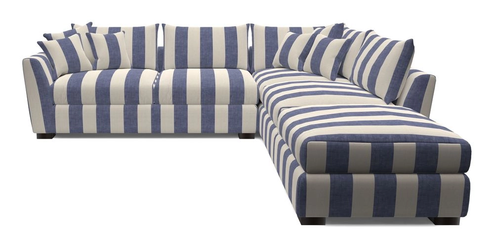 Combi Corner Unit And Footstool LHF