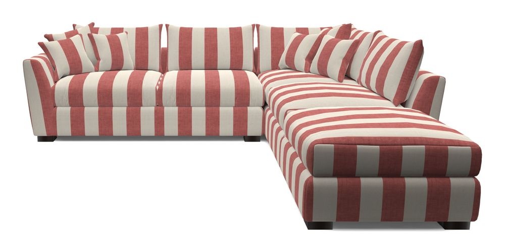 Combi Corner Unit And Footstool LHF