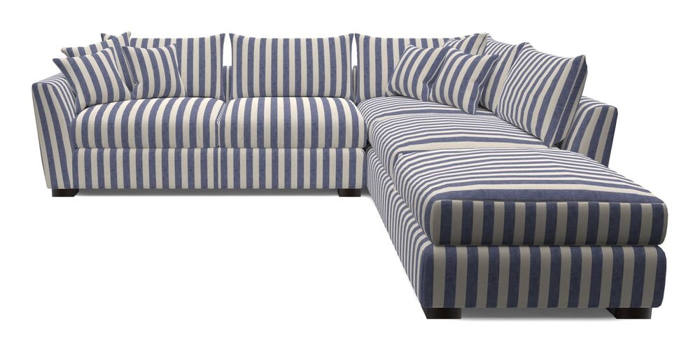 Combi Corner Unit And Footstool LHF