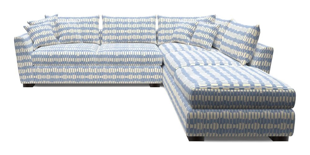 Combi Corner Unit And Footstool LHF