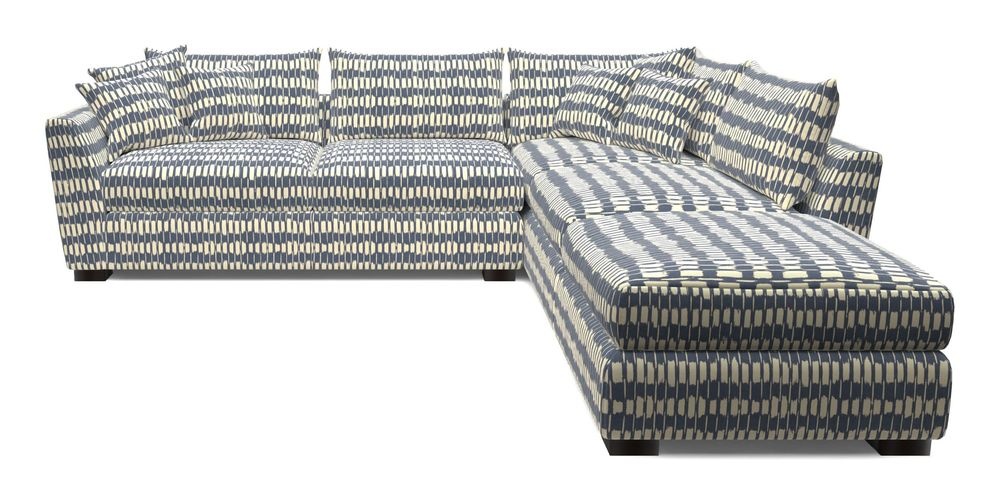 Combi Corner Unit And Footstool LHF