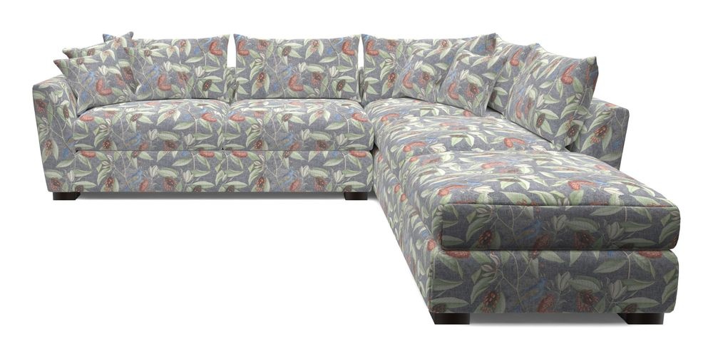 Combi Corner Unit And Footstool LHF