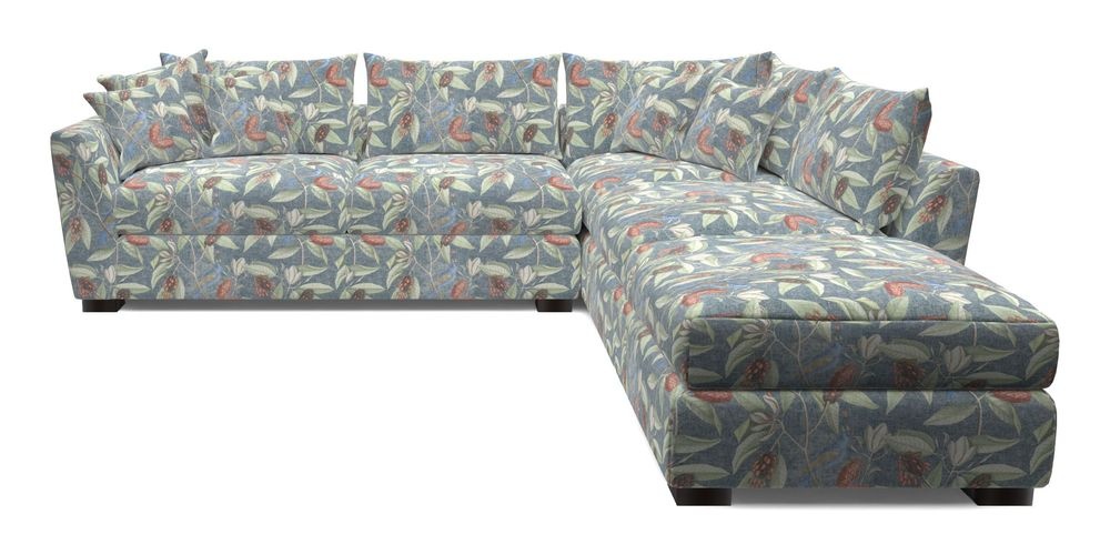 Combi Corner Unit And Footstool LHF