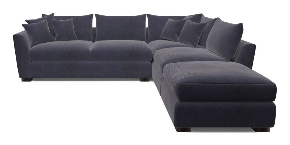 Combi Corner Unit And Footstool LHF