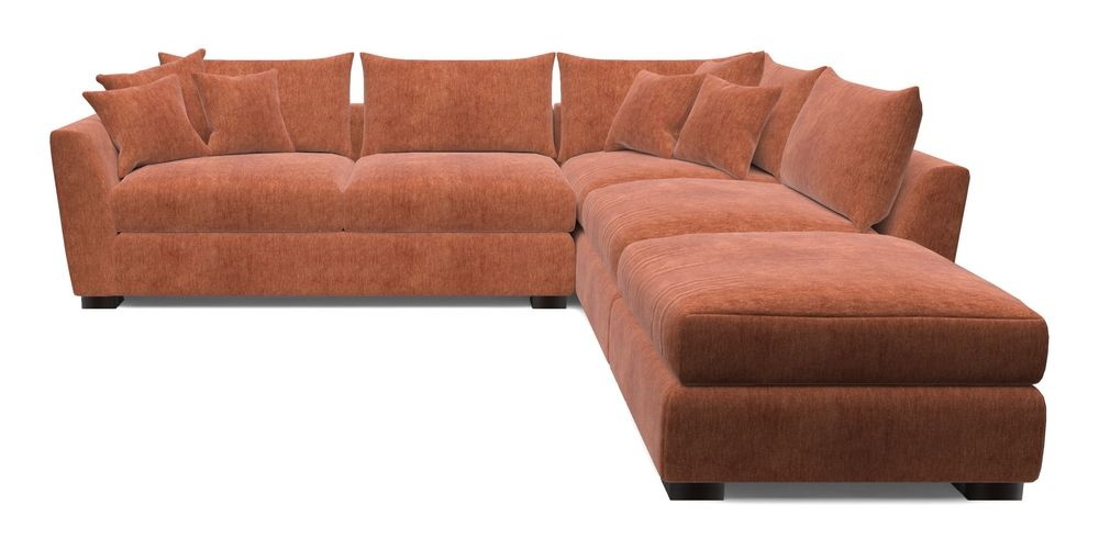 Combi Corner Unit And Footstool LHF