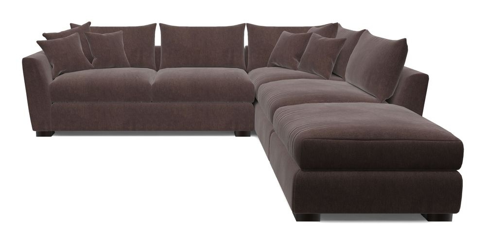 Combi Corner Unit And Footstool LHF