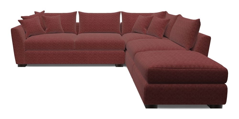 Combi Corner Unit And Footstool LHF