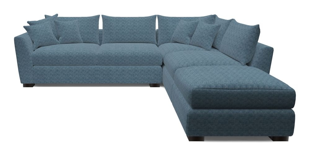 Combi Corner Unit And Footstool LHF