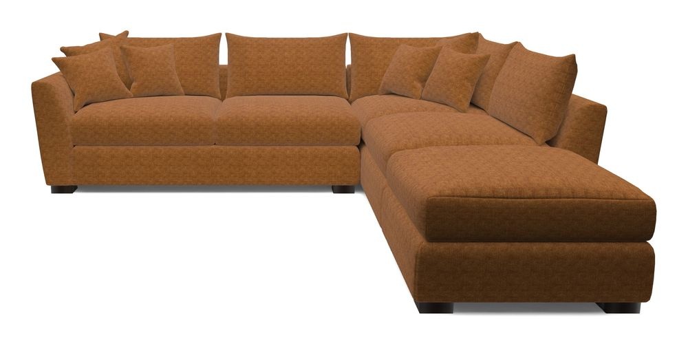 Combi Corner Unit And Footstool LHF