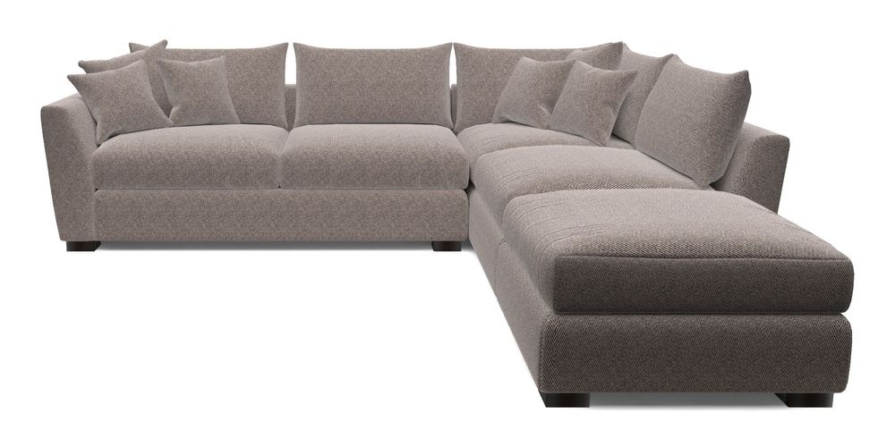 Combi Corner Unit And Footstool LHF