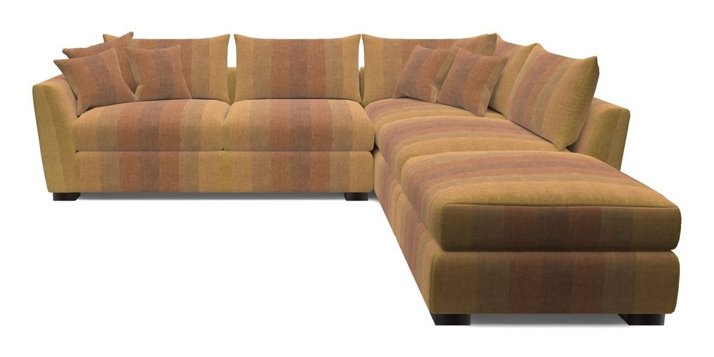 Combi Corner Unit And Footstool LHF