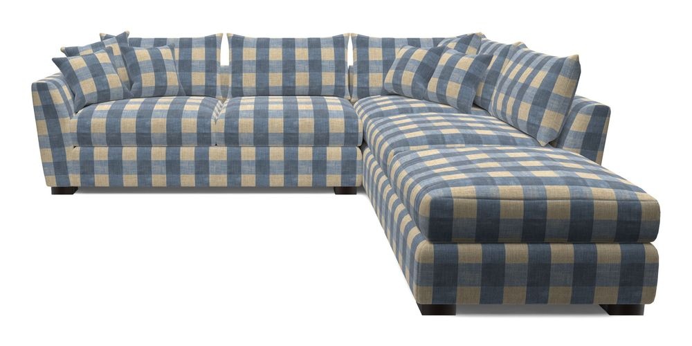 Combi Corner Unit And Footstool LHF