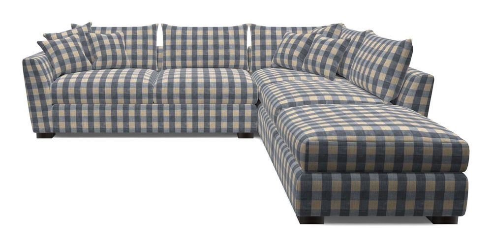 Combi Corner Unit And Footstool LHF