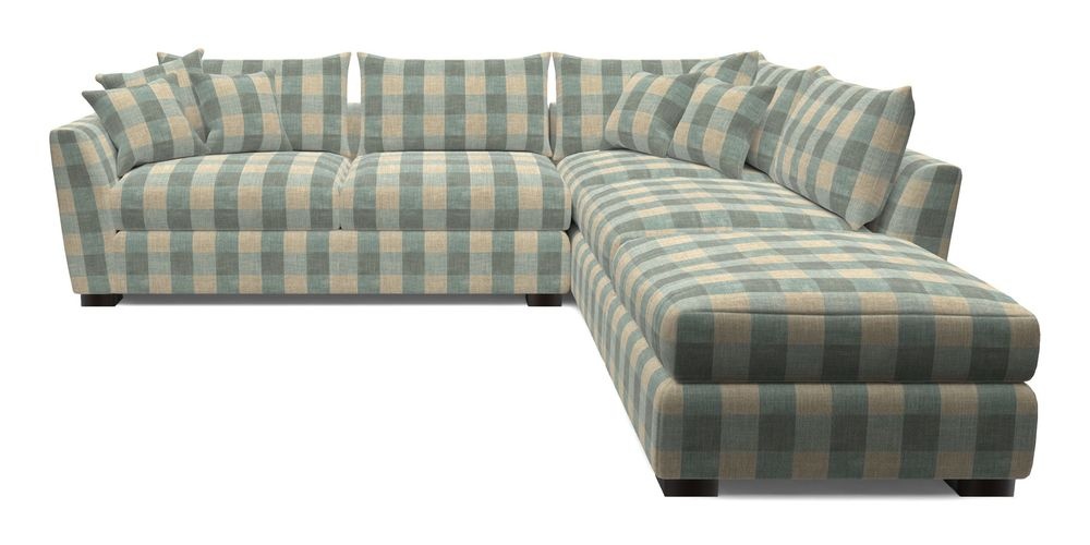 Combi Corner Unit And Footstool LHF