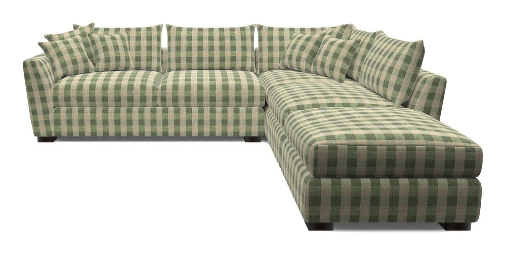 Combi Corner Unit And Footstool LHF