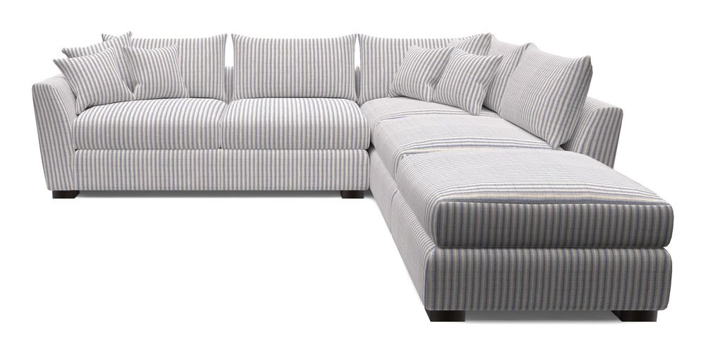 Combi Corner Unit And Footstool LHF