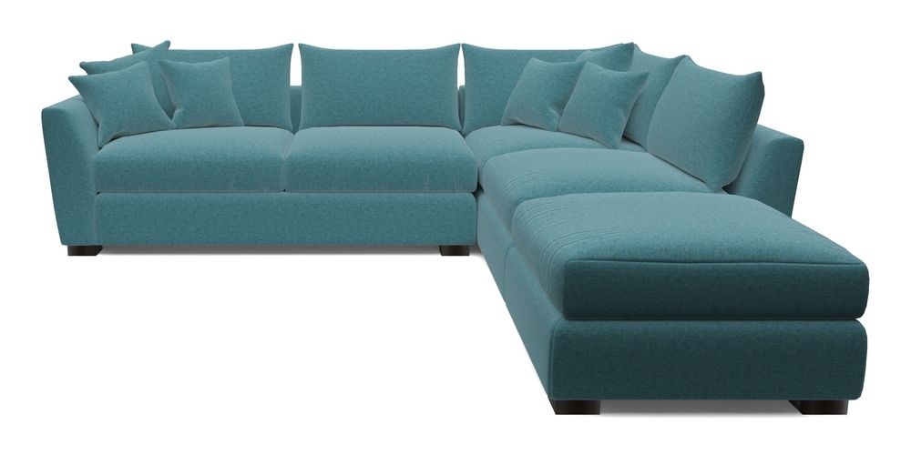 Combi Corner Unit And Footstool LHF