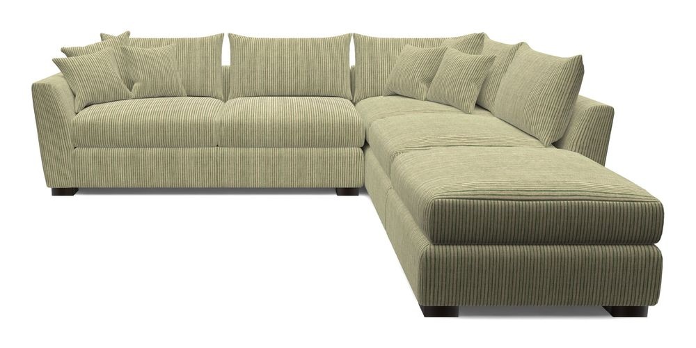 Combi Corner Unit And Footstool LHF