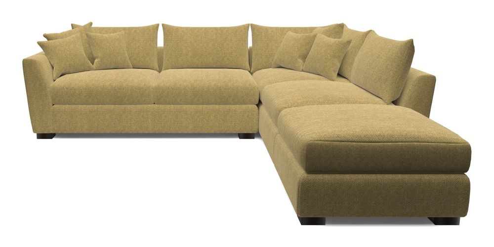 Combi Corner Unit And Footstool LHF